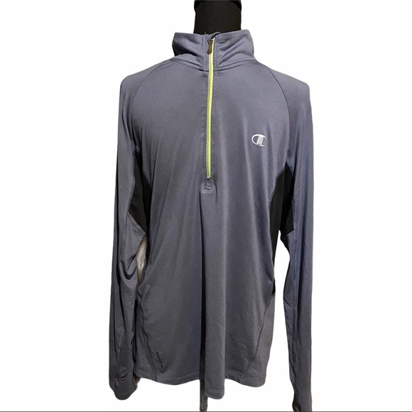 Champion Vapor Half Zip Activewear Top Men's M - Picture 1 of 7